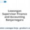 Lowongan Supervisor Finance and Accounting Banjarnegara