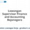 Lowongan Supervisor Finance and Accounting Bojonegoro