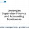 Lowongan Supervisor Finance and Accounting Bondowoso