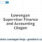 Lowongan Supervisor Finance and Accounting Cilegon