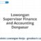 Lowongan Supervisor Finance and Accounting Denpasar