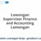 Lowongan Supervisor Finance and Accounting Lamongan