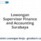 Lowongan Supervisor Finance and Accounting Surabaya