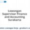 Lowongan Supervisor Finance and Accounting Surakarta