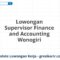 Lowongan Supervisor Finance and Accounting Wonogiri