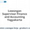 Lowongan Supervisor Finance and Accounting Yogyakarta