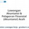 Lowongan Akuntansi & Pelaporan Finansial (Akuntansi) Aceh