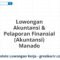 Lowongan Akuntansi & Pelaporan Finansial (Akuntansi) Manado