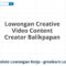 Lowongan Creative Video Content Creator Balikpapan