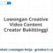 Lowongan Creative Video Content Creator Bukittinggi