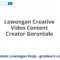 Lowongan Creative Video Content Creator Gorontalo