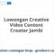Lowongan Creative Video Content Creator Jambi