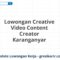 Lowongan Creative Video Content Creator Karanganyar