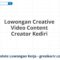 Lowongan Creative Video Content Creator Kediri