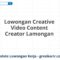 Lowongan Creative Video Content Creator Lamongan