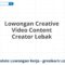 Lowongan Creative Video Content Creator Lebak