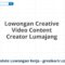 Lowongan Creative Video Content Creator Lumajang