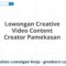 Lowongan Creative Video Content Creator Pamekasan