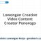 Lowongan Creative Video Content Creator Ponorogo