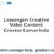 Lowongan Creative Video Content Creator Samarinda