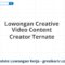 Lowongan Creative Video Content Creator Ternate