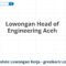 Lowongan Head of Engineering Aceh