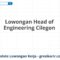 Lowongan Head of Engineering Cilegon