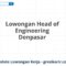 Lowongan Head of Engineering Denpasar