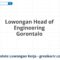 Lowongan Head of Engineering Gorontalo