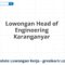 Lowongan Head of Engineering Karanganyar