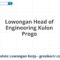 Lowongan Head of Engineering Kulon Progo