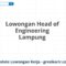 Lowongan Head of Engineering Lampung