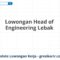 Lowongan Head of Engineering Lebak