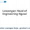 Lowongan Head of Engineering Ngawi