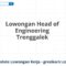 Lowongan Head of Engineering Trenggalek