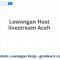 Lowongan Host livestream Aceh