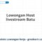 Lowongan Host livestream Batu