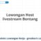 Lowongan Host livestream Bontang