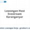Lowongan Host livestream Karanganyar