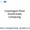 Lowongan Host livestream Lampung