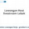 Lowongan Host livestream Lebak