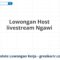 Lowongan Host livestream Ngawi