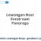 Lowongan Host livestream Ponorogo