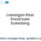 Lowongan Host livestream Sumedang