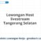 Lowongan Host livestream Tangerang Selatan