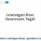 Lowongan Host livestream Tegal