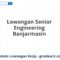 Lowongan Senior Engineering Banjarmasin