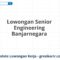 Lowongan Senior Engineering Banjarnegara