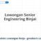 Lowongan Senior Engineering Binjai