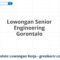 Lowongan Senior Engineering Gorontalo